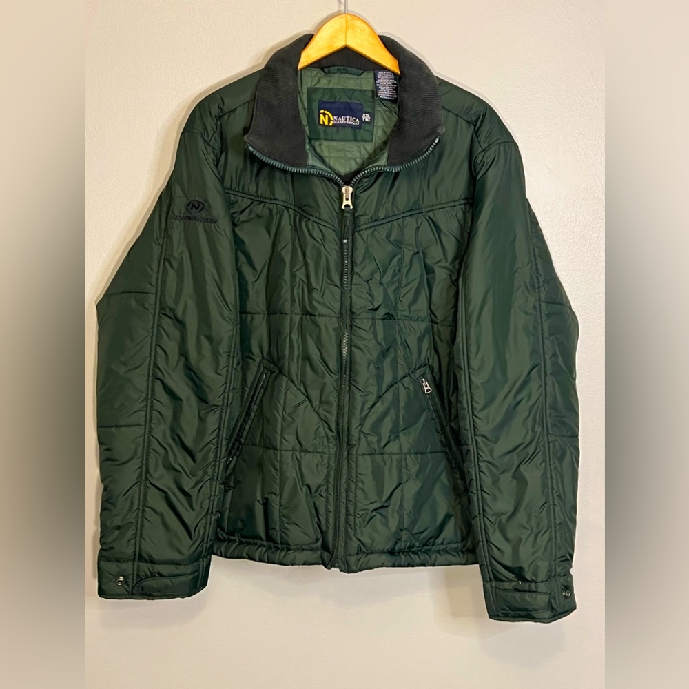 Vintage Nautica Puffer Winter Jacket Women’s Size XXL